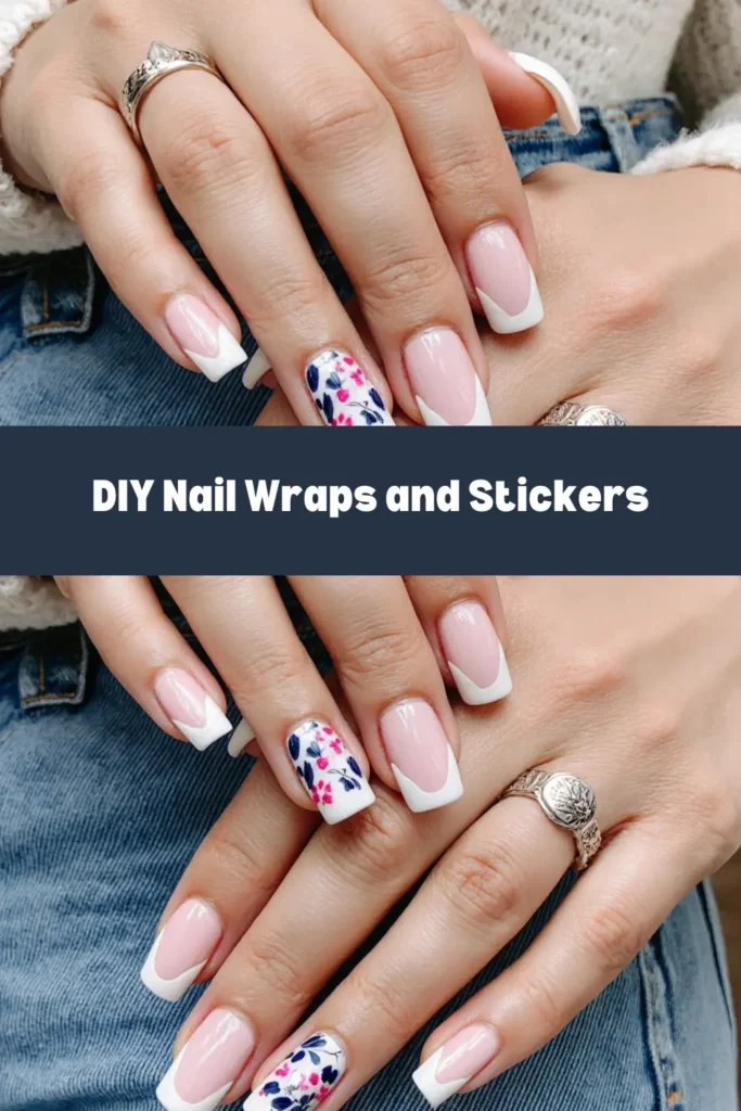DIY Nail Wraps and Stickers