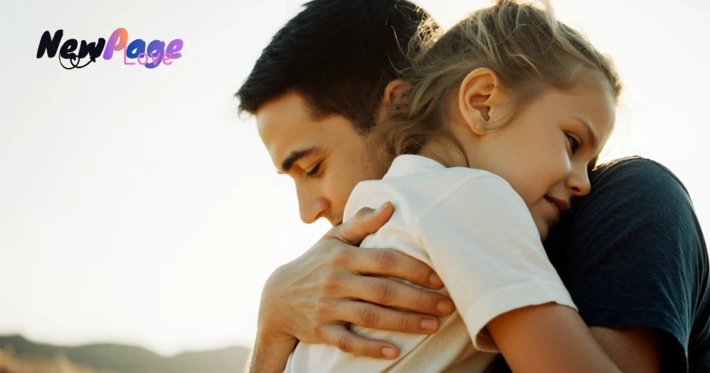 introducing dating to children - parent providing reassurance through physical comfort