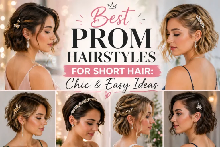 best Prom Hairstyles for Short Hair