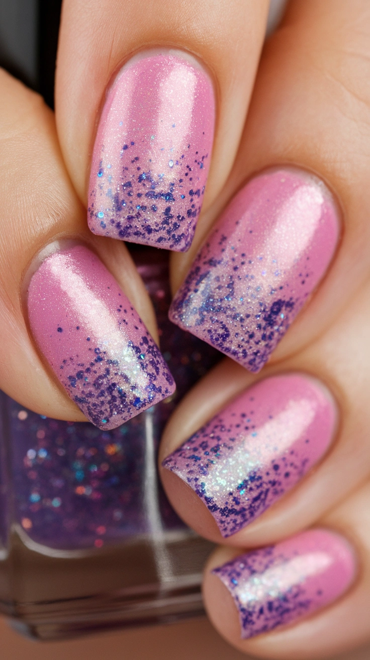 a close up photo of a soft gradient nail nECtpf8fWc