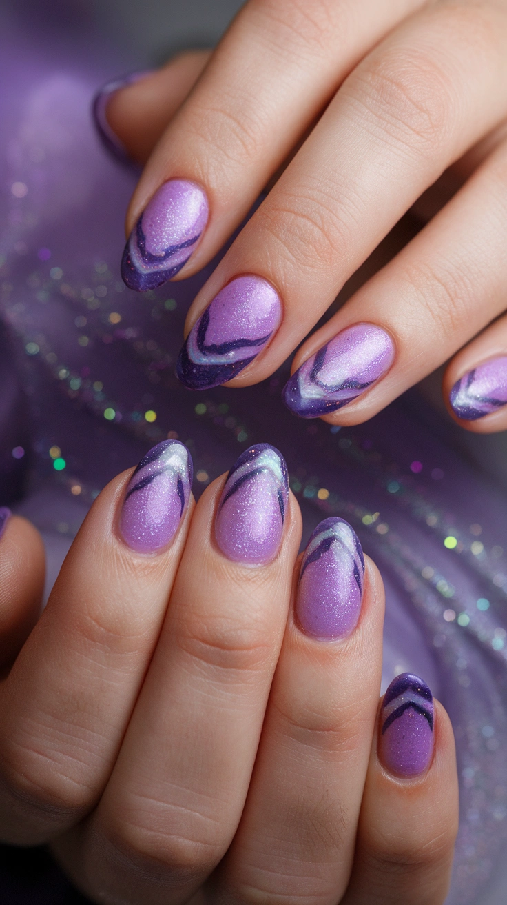 a dreamy and creative manicure with purp qsxB6I5nVTW3DVhelfE Ug do