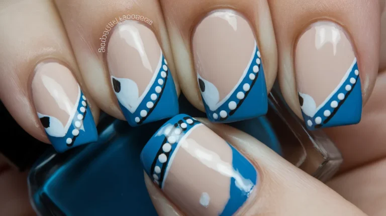 a nail art design with abstract french t DhPiSiQ1WtO3hKryylTavA O PXjQo8RPC XkLhExkk4g