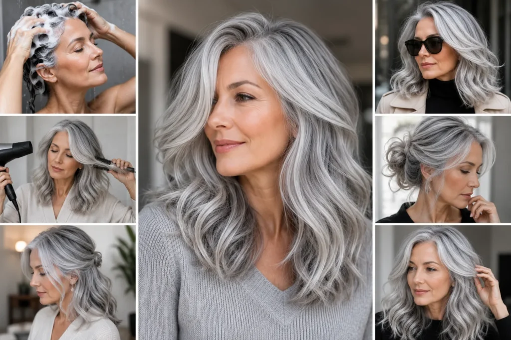 How to Style Gray Hair for Maximum Impact