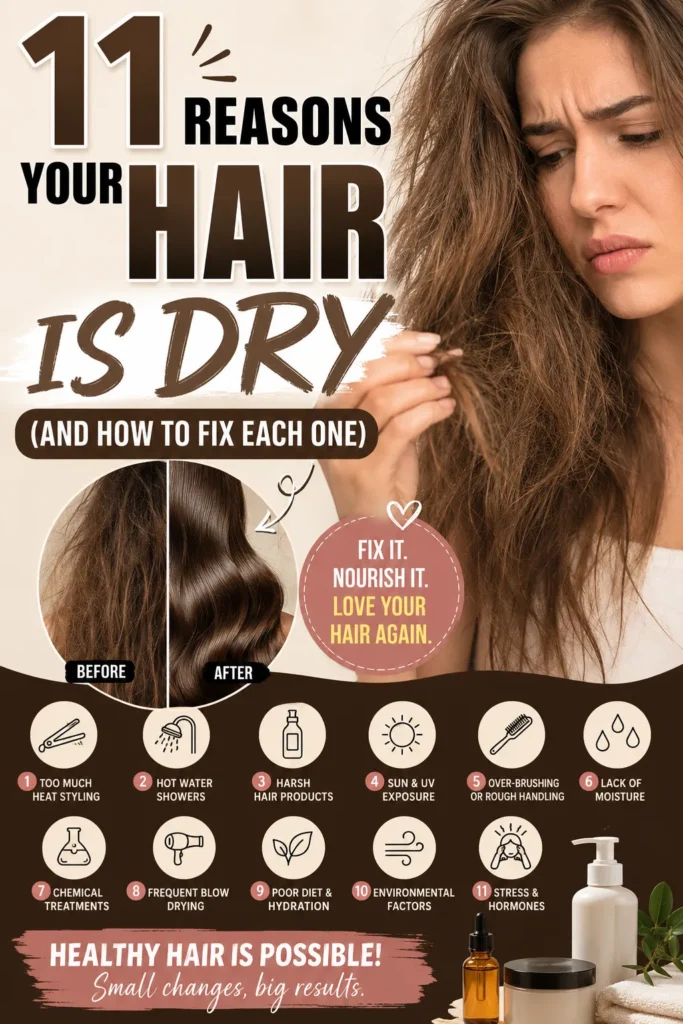Pinterest hair is dry